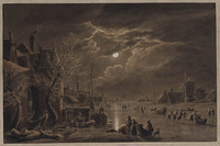 V 023c
<br/>
IJspret bij maanlicht
<br/>
<em>Noorde, Cornelis van (1731-1795)</em>